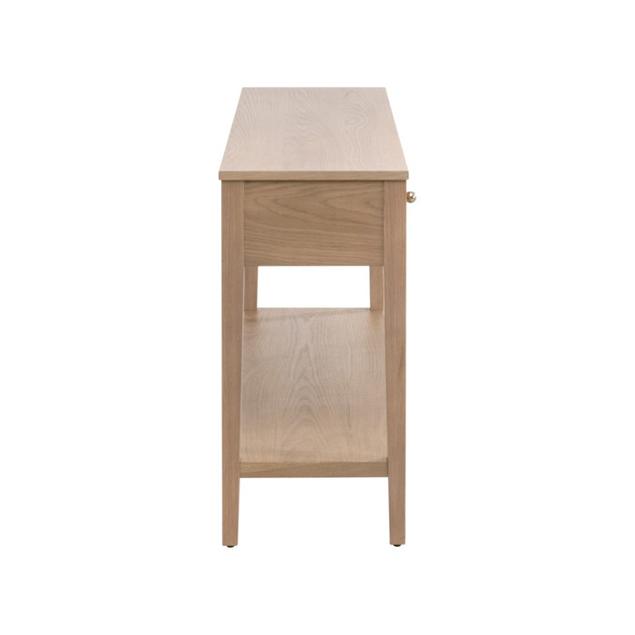 Essentials For Living - Highland 3-Drawer Console Table in Natural Oak