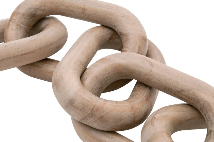 Essentials For Living - Cinq Wood Link in Smoke Gray Pine