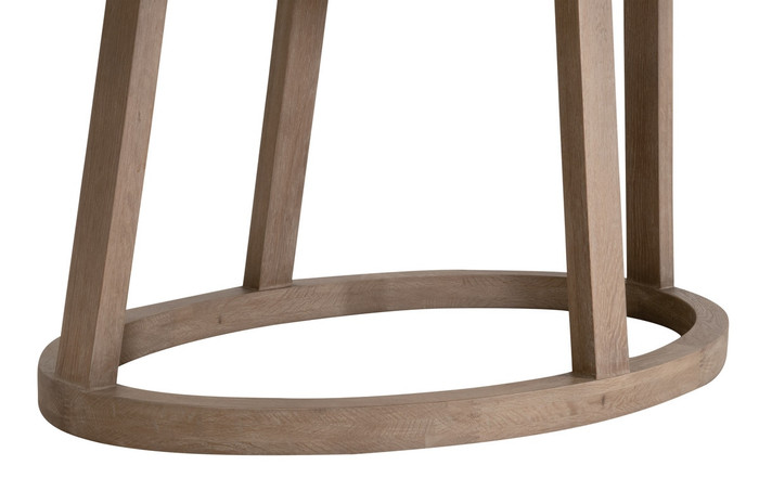 Essentials For Living - Reeves Oval Dining Table in Smoke Gray Oak