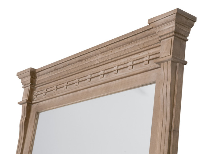 Essentials For Living - Estate Mirror in Smoke Gray Pine