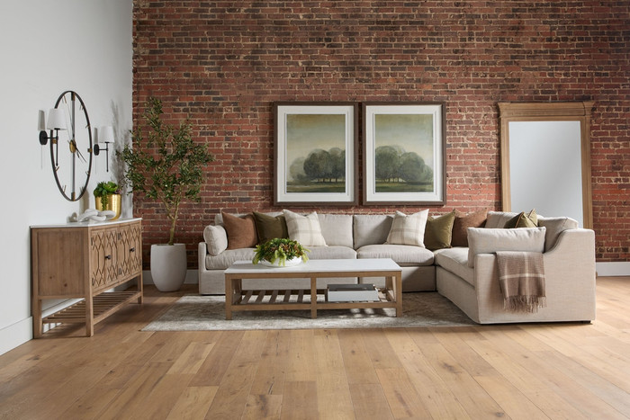 Essentials For Living - Estate Mirror in Smoke Gray Pine