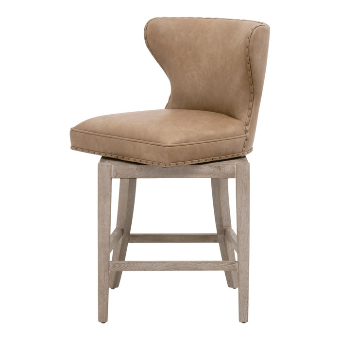 Essentials For Living - Milton Swivel Counter Stool in Ivanhoe Toast