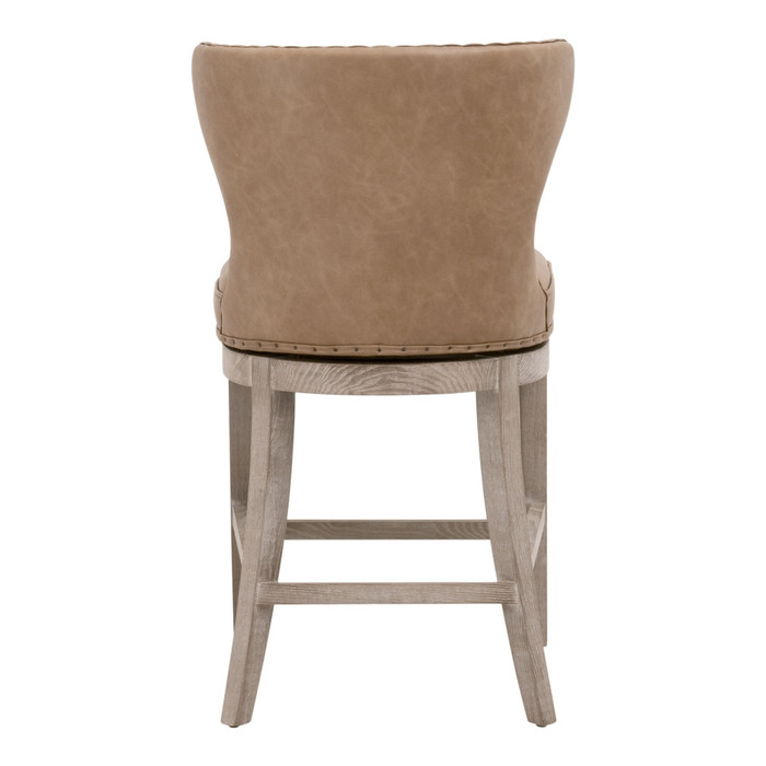 Essentials For Living - Milton Swivel Counter Stool in Ivanhoe Toast