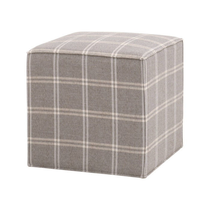 Essentials For Living - Knox Accent Cube in LiveSmart Walden-Stone