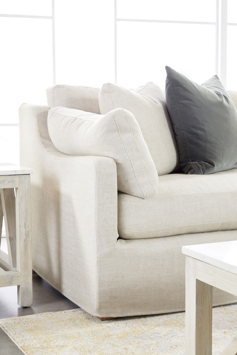 Essentials For Living - Spruce End Table in White Wash Pine