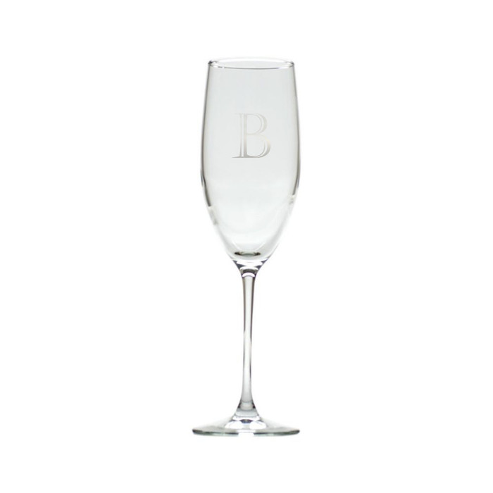 High Society Glass Champagne Flutes Set By Carved Solutions