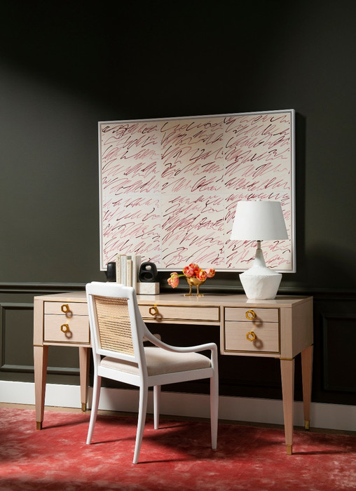 Villa & House - Enny Lamp With Shade, Plaster White