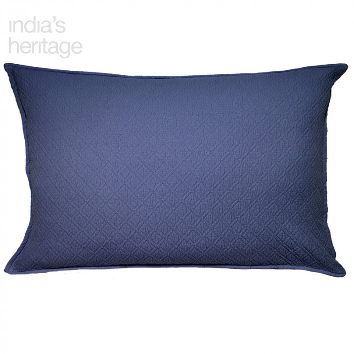 Ellora Casa by India's Heritage Indi Euro Shams in Navy