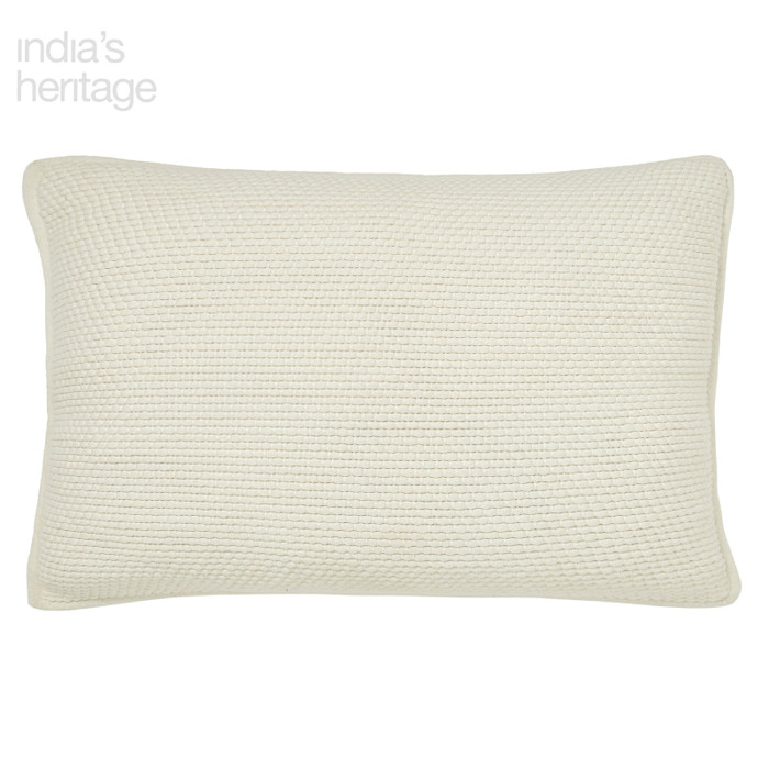 Ellora Casa by India's Heritage Mandalay Euro Shams in Ivory