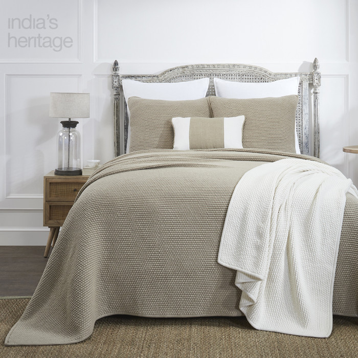 Ellora Casa by India's Heritage Mandalay Euro Shams in Natural