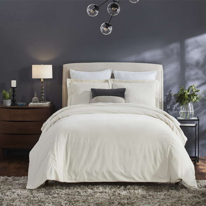 Ellora Casa by India's Heritage Stella Shams in White