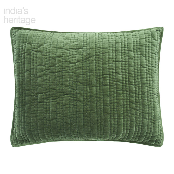Ellora Casa by India's Heritage Ashley Shams in Forest Green