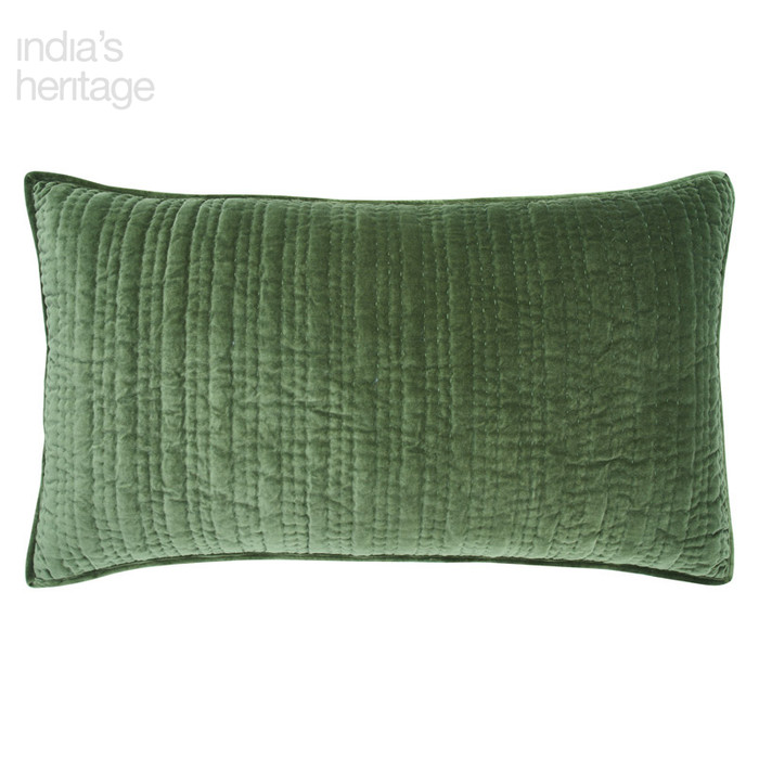 Ellora Casa by India's Heritage Ashley Shams in Forest Green