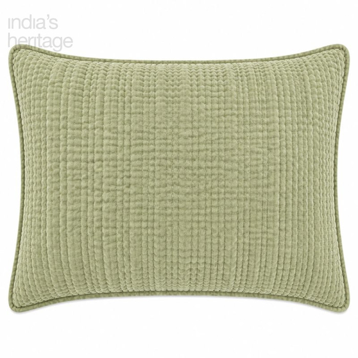 Ellora Casa by India's Heritage Ashley Shams in Eucalyptus Green