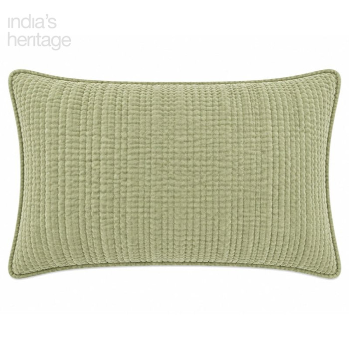 Ellora Casa by India's Heritage Ashley Shams in Eucalyptus Green