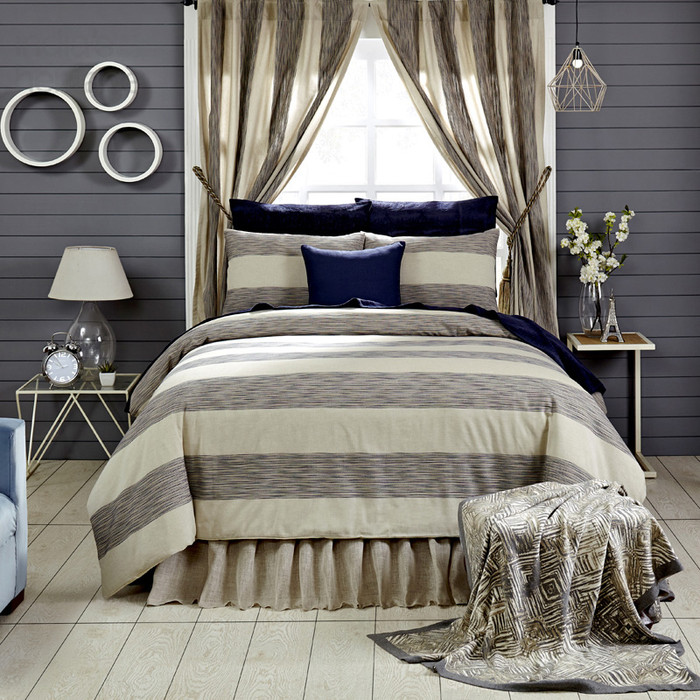 Ellora Casa by India's Heritage Hampton Shams in Navy