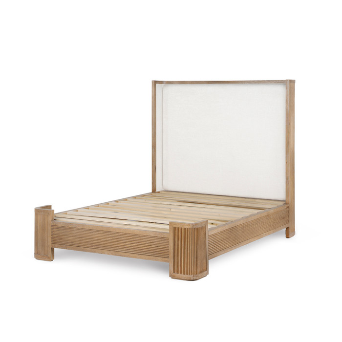 Villa & House - Atlas Queen Bed, Soft Glow Oak