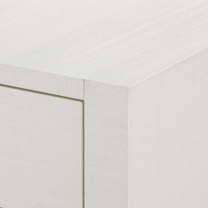 Villa & House - Camden 3-Drawer Side Table in Sand White