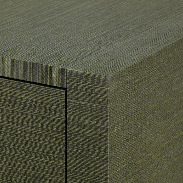 Villa & House - Camden 3-Drawer Side Table in Deep Olive