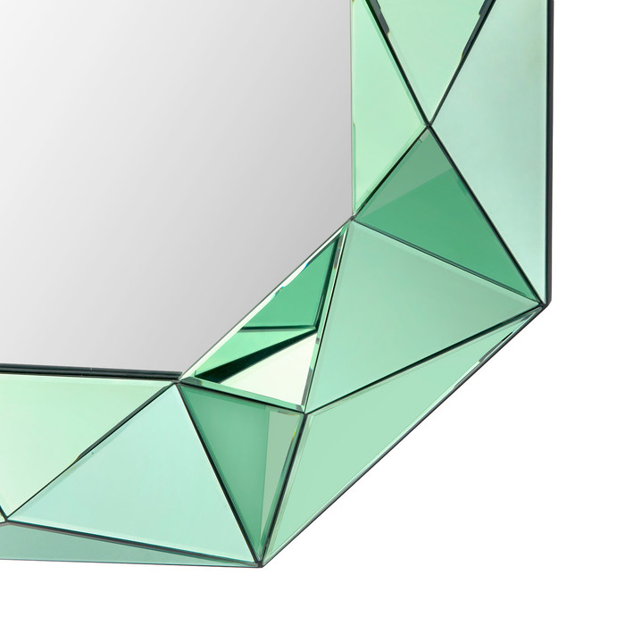 Villa & House - Phoenix Mirror in Peridot Green