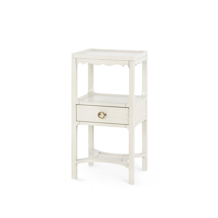 Villa & House - Sara 1-Drawer End Table in Sailcloth Sheen