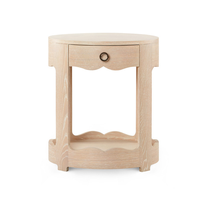 Villa & House - Scarlett 1-Drawer End Table in Sand