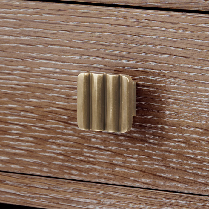 Villa & House - Warren 2-Drawer End Table, Soft Glow Oak