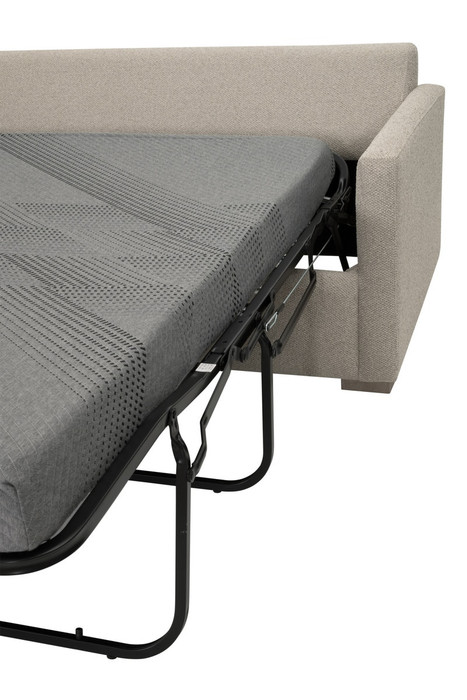 Essentials For Living - Clara 112" Slim Arm Sleeper Queen LF Sectional