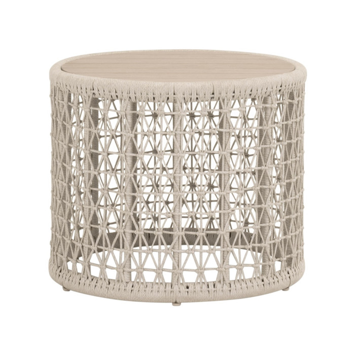 Essentials For Living - Knit Outdoor Round End Table