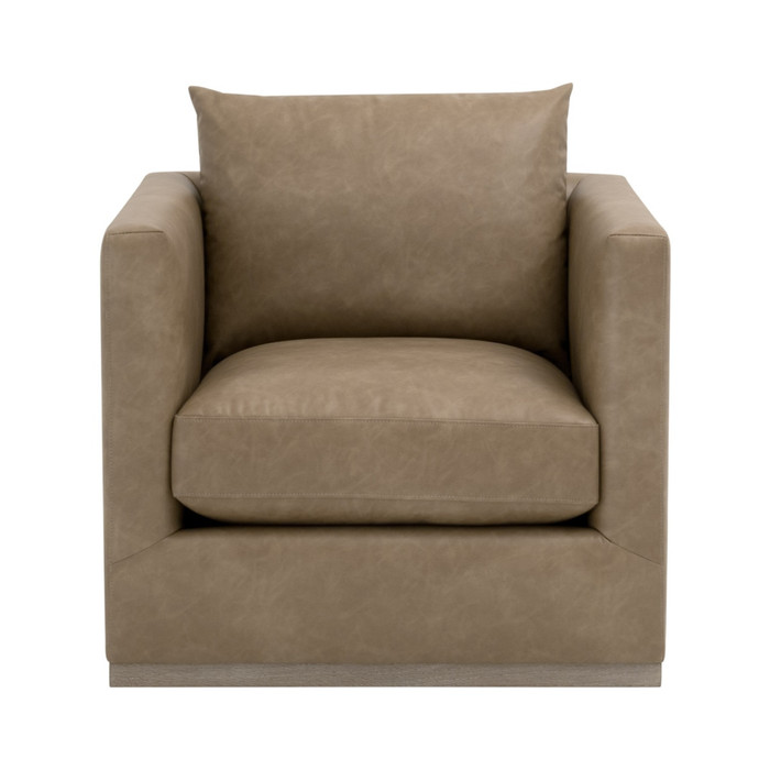 Essentials For Living - Siena Plinth Base Swivel Club Chair