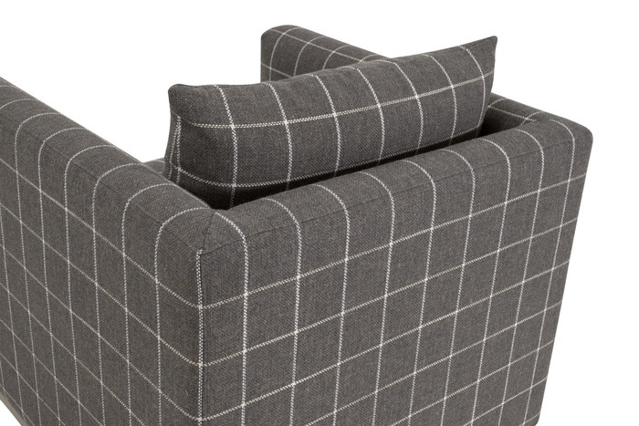 Essentials For Living - Siena Plinth Base Swivel Club Chair