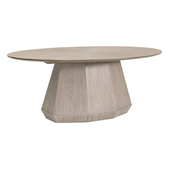 Essentials For Living - Coulter Oval Dining Table, Natural Gray Ash
