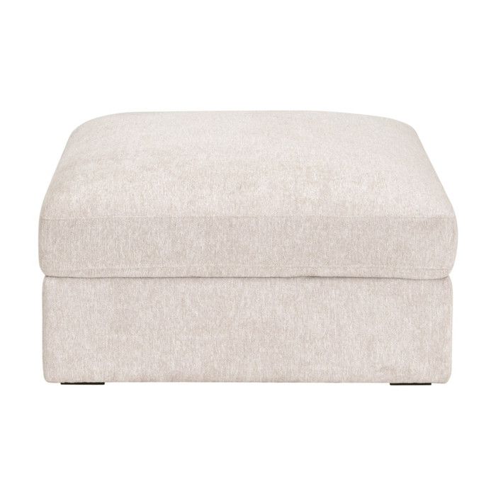 Essentials For Living - Daley Modular Storage Ottoman, LiveSmart Halifax Ivory