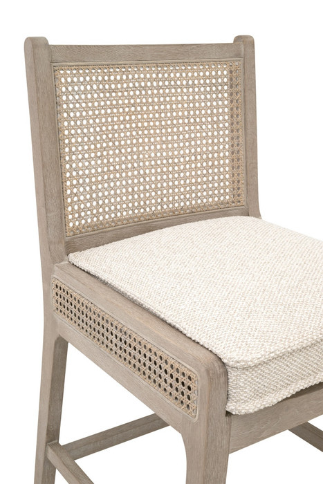 Essentials For Living - Leone Counter Stool, LiveSmart Gellar Linen