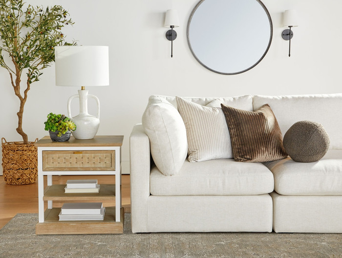 Essentials For Living - Daley Modular Armless Chair