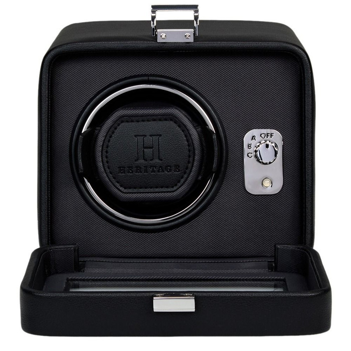 WOLF Windsor Single Watch Winder With Cover
