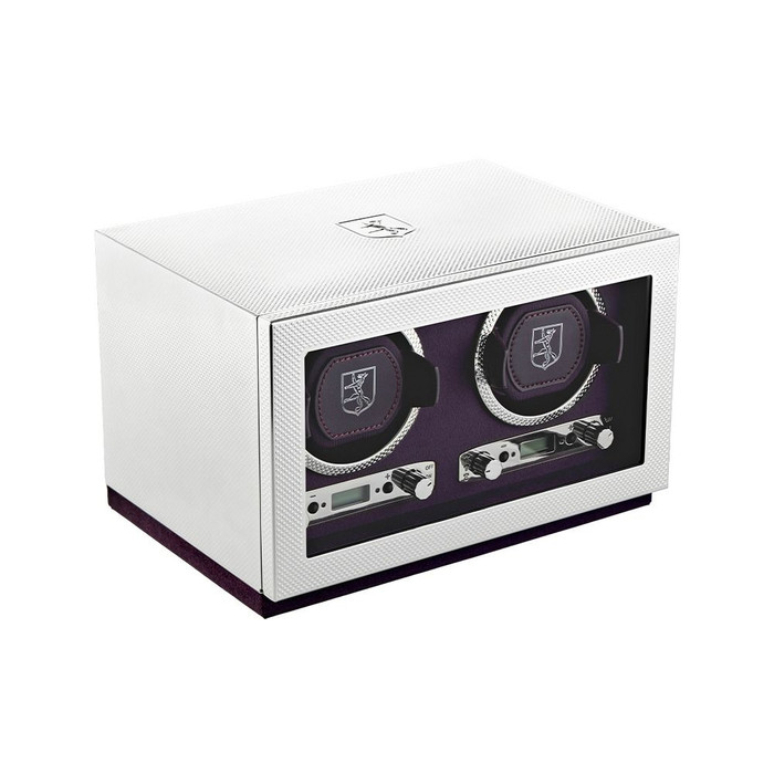 WOLF - Silver Double Watch Winder