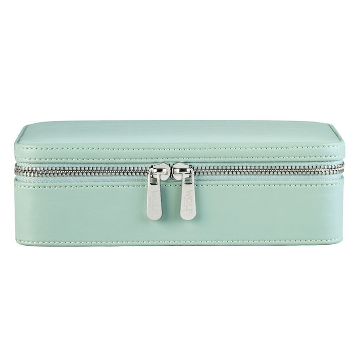 WOLF - WOLF X LIBERTY All Over Ianthe Medium Jewelry Zip Case in Navy