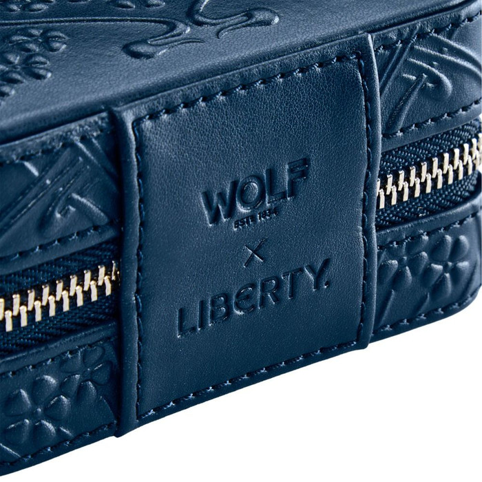 WOLF - WOLF X LIBERTY All Over Ianthe Small Travel Jewelry Zip Case