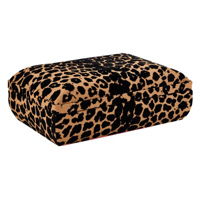 WOLF - Savanna Leopard Print Medium Jewelry Box