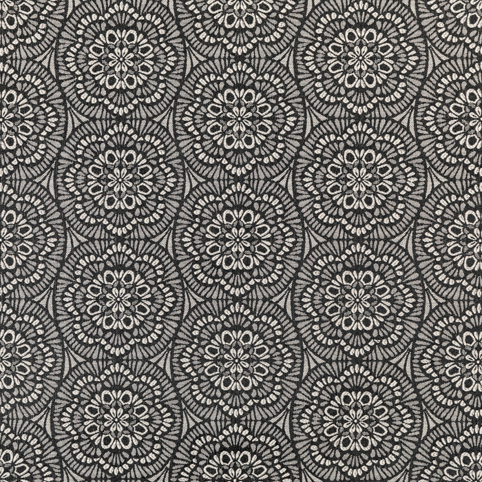 Tessa in Silhouette, Upholstery Fabric by Kravet Contract