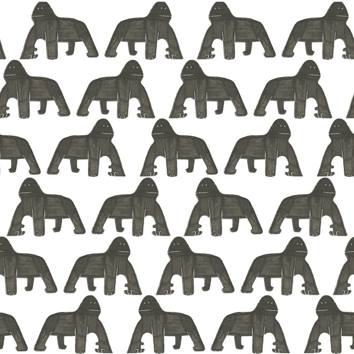 Gorila Wp in 001, Wallcovering by Gaston Y Daniela