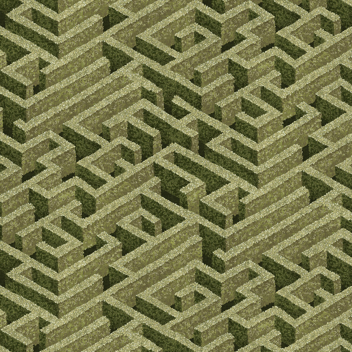 Labyrinth in 01, Wallcovering by Kravet Couture