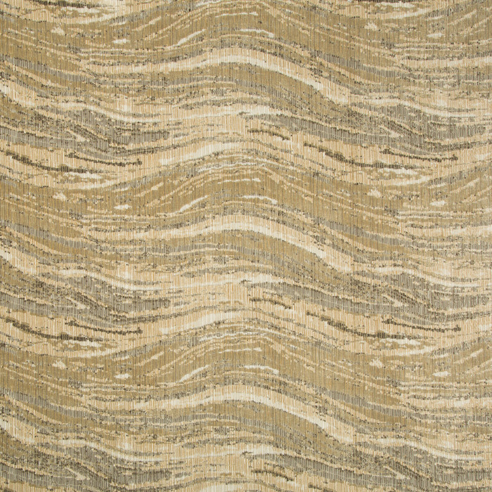 Strati Velvet in Sandstone, Upholstery Fabric by Kravet Couture