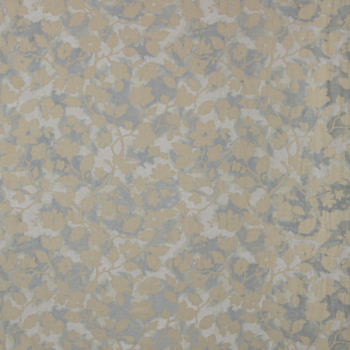 Les Fleurs in Glacier, Multipurpose Fabric by Kravet Couture