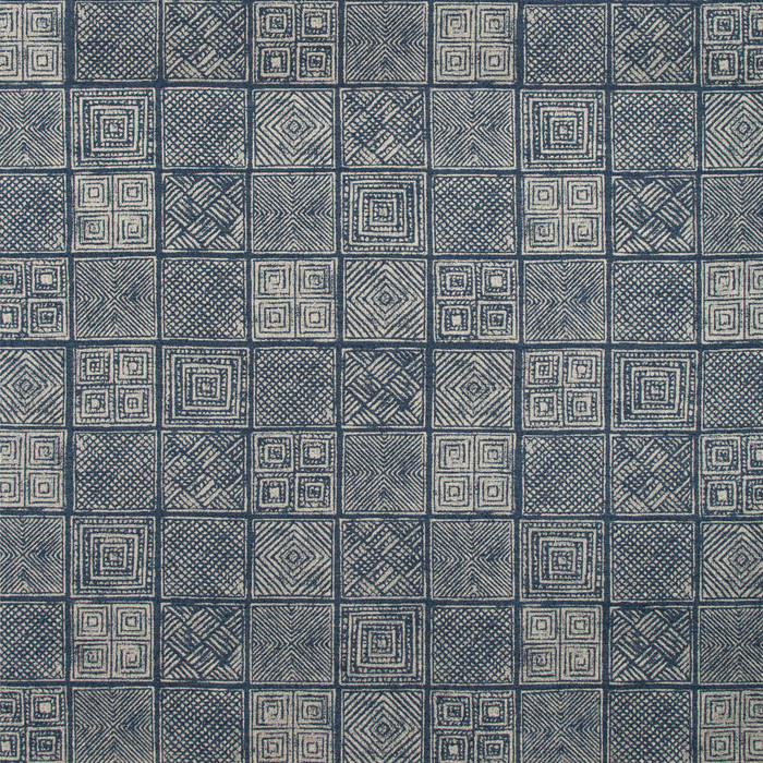 Stitch Resist in Royal, Multipurpose Fabric by Kravet Couture