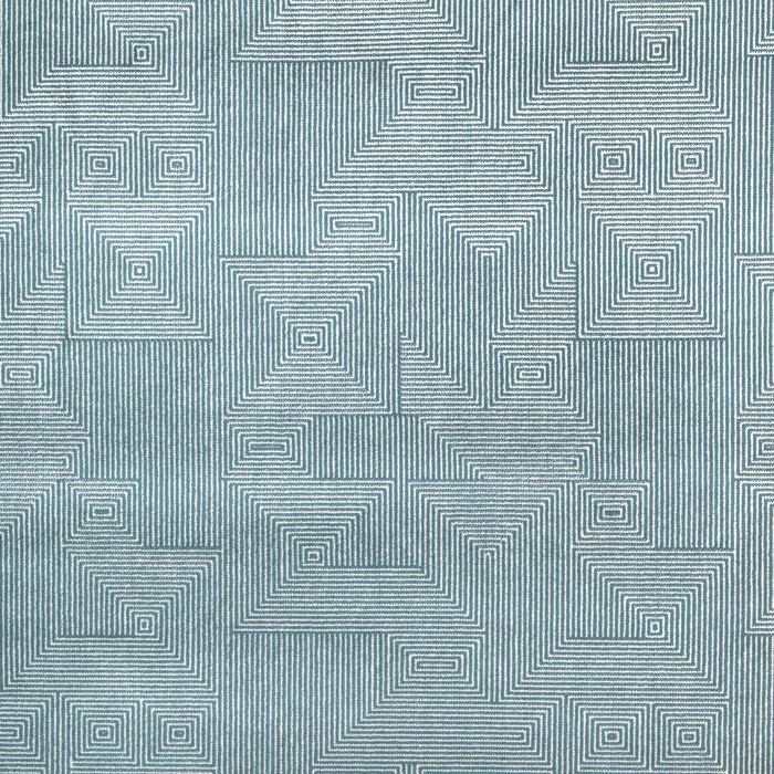 New Order in Steel Blue, Upholstery Fabric by Kravet Contract