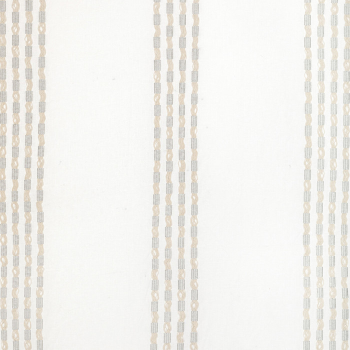 Linear Effect in Platinum, Multipurpose Fabric by Kravet Couture