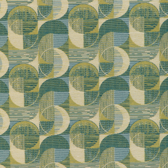 Daybreak in Lagoon, Upholstery Fabric by Kravet Contract