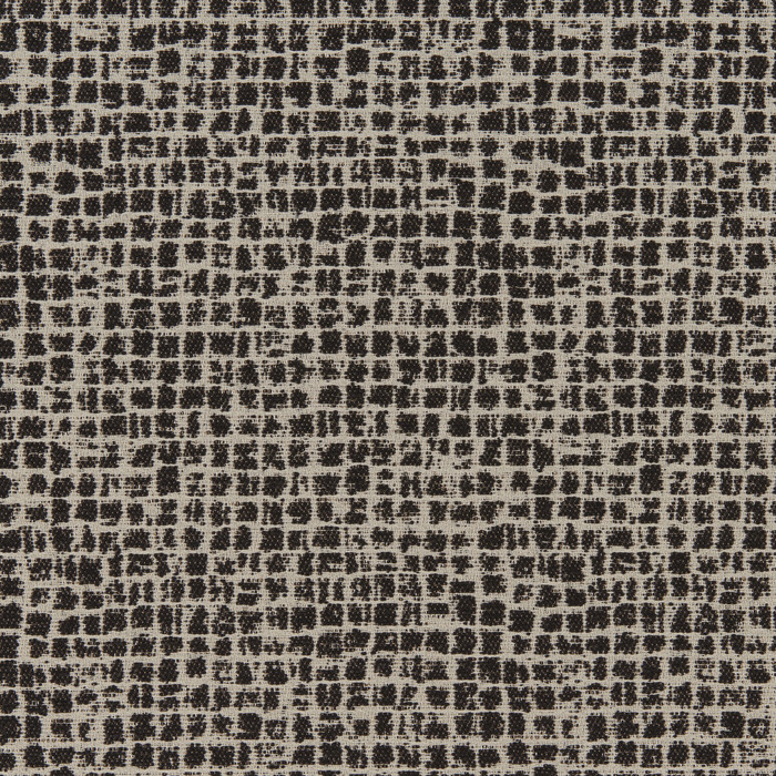 Zen Grid in Silhouette, Upholstery Fabric by Kravet Contract